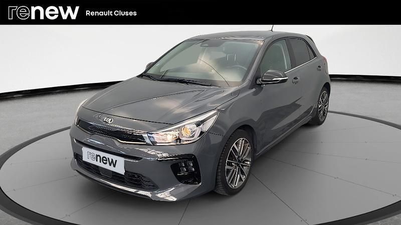 Gris Occasion 2022 Kia Rio GT-Line Berline | 16 390 € (Prix juste) - Image 1/4