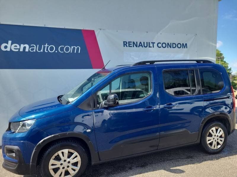 Bleu Utilisé 2019 Peugeot Rifter GT-line Monospace | 16 980 € (Prix assez cher) - Image 1/4