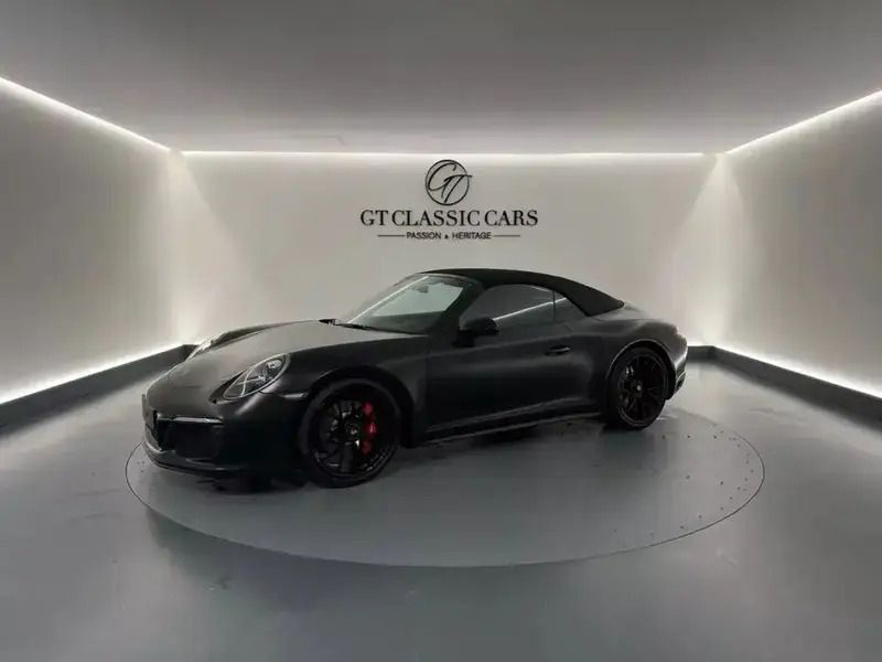 Noir Utilisé 2017 Porsche 911 Carrera GTS Cabriolet | 139 900 € (Prix cher) - Image 1/2