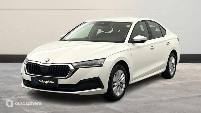 Blanc Occasion 2023 Skoda Octavia Business Line Berline | 21 599 € (Bon prix) - Image 1/4