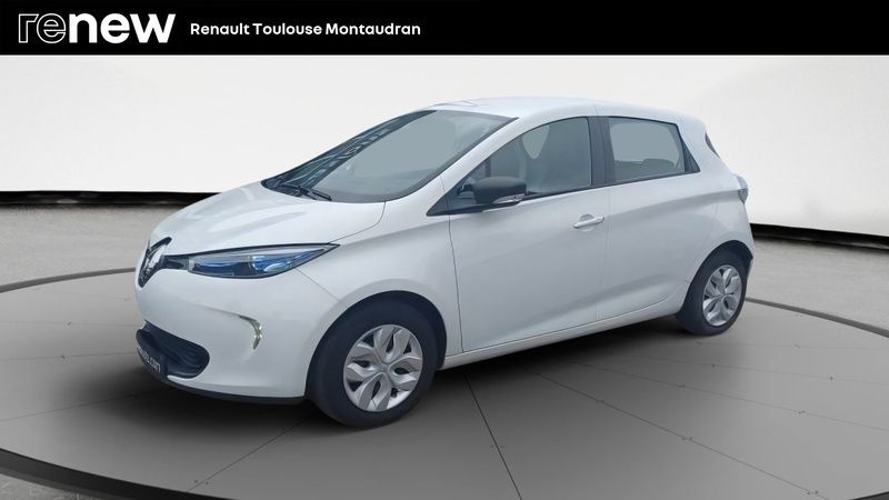 Blanc Utilisé 2018 Renault Zoe Life Citadine | 6 400 € (Bon prix) - Image 1/4