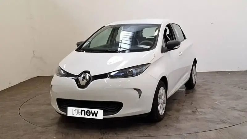 Blanc Utilisé 2018 Renault Zoe Life Citadine | 6 150 € (Super prix) - Image 1/4