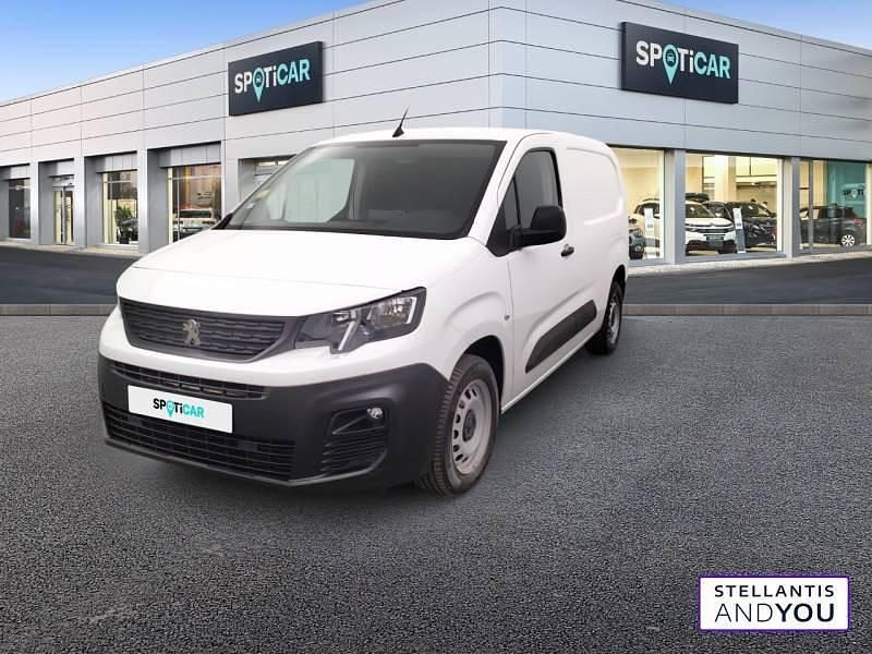 Blanc Occasion 2020 Peugeot Partner Premium Monospace | 14 689 € - Image 1/4