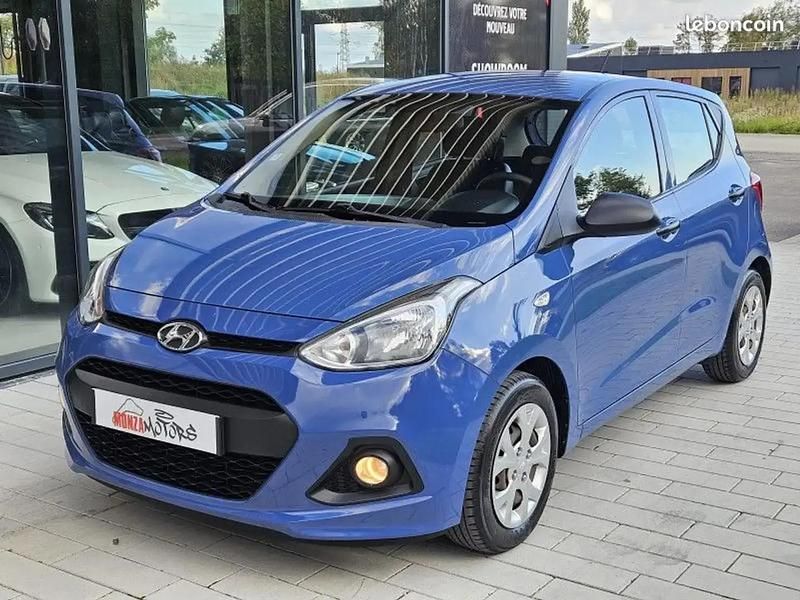 Bleu Utilisé 2014 Hyundai i10 Citadine | 4 900 € - Image 1/4