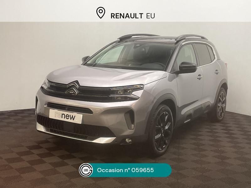 Gris Utilisé 2022 Citroën C5 Aircross PureTech SUV | 23 990 € (Prix juste) - Image 1/4