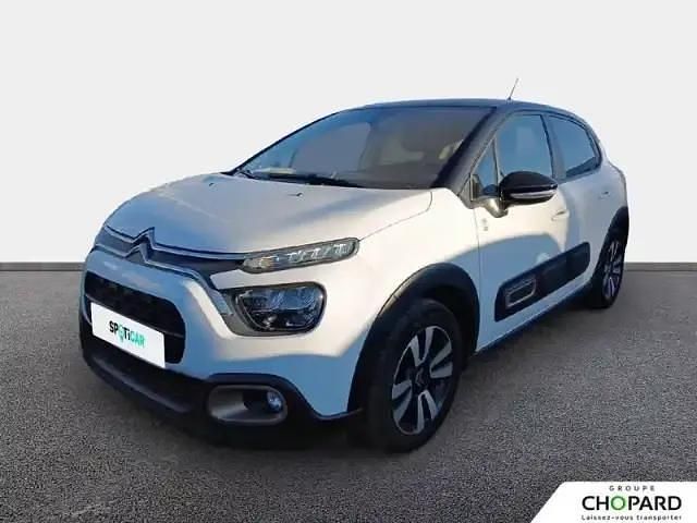 Blanc banquise Occasion 2022 Citroën C3 PureTech Berline | 10 900 € (Prix juste) - Image 1/4