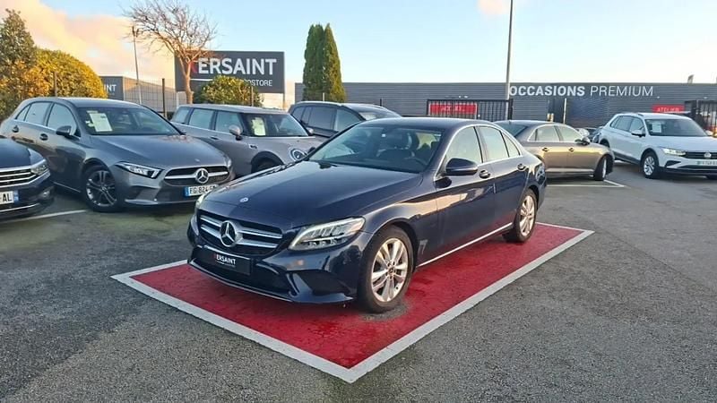 Bleu Occasion 2021 Mercedes C200 Avantgarde Berline | 25 990 € (Prix juste) - Image 1/4