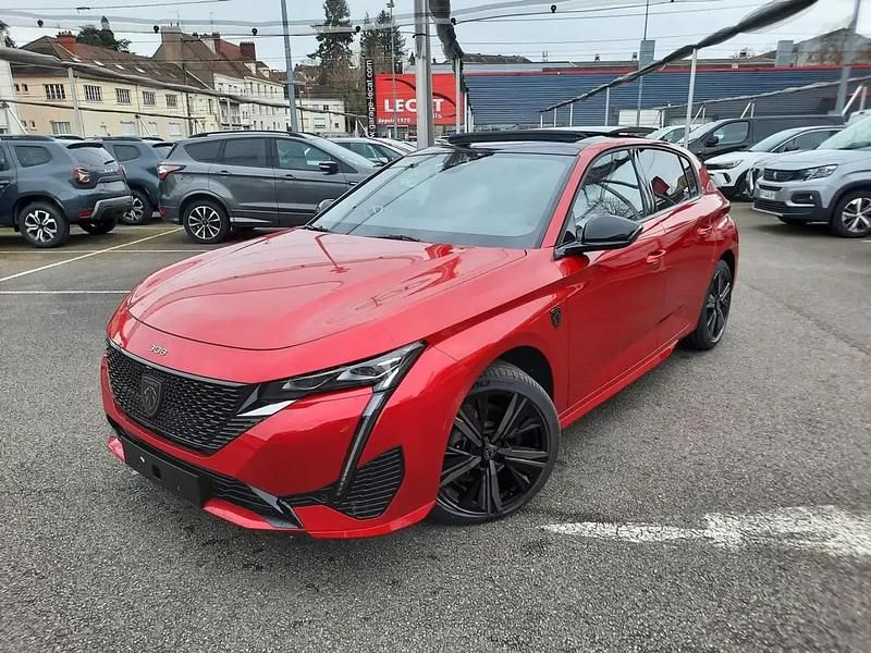 Rouge Nouvelle 2025 Peugeot 308 GT Berline | 28 890 € (Prix juste) - Image 1/4