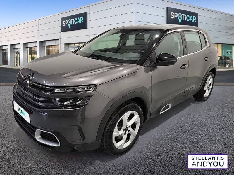 Gris Occasion 2021 Citroën C5 Aircross Feel SUV | 17 490 € (Prix juste) - Image 1/4