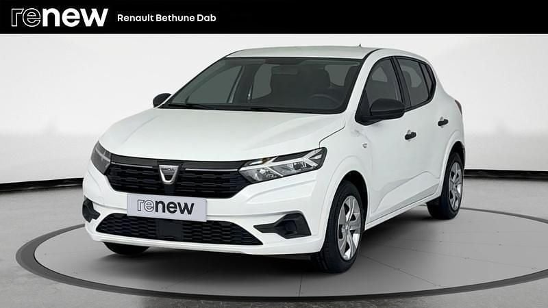 Blanc Utilisé 2022 Dacia Sandero Essentiel Citadine | 10 699 € (Bon prix) - Image 1/4
