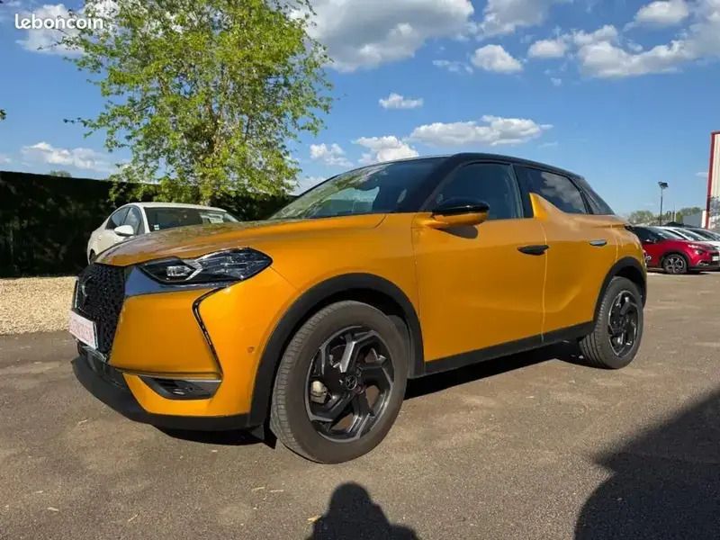 Jaune Utilisé 2020 DS Automobiles DS3 Crossback Grand Chic SUV | 16 990 € (Bon prix) - Image 1/4
