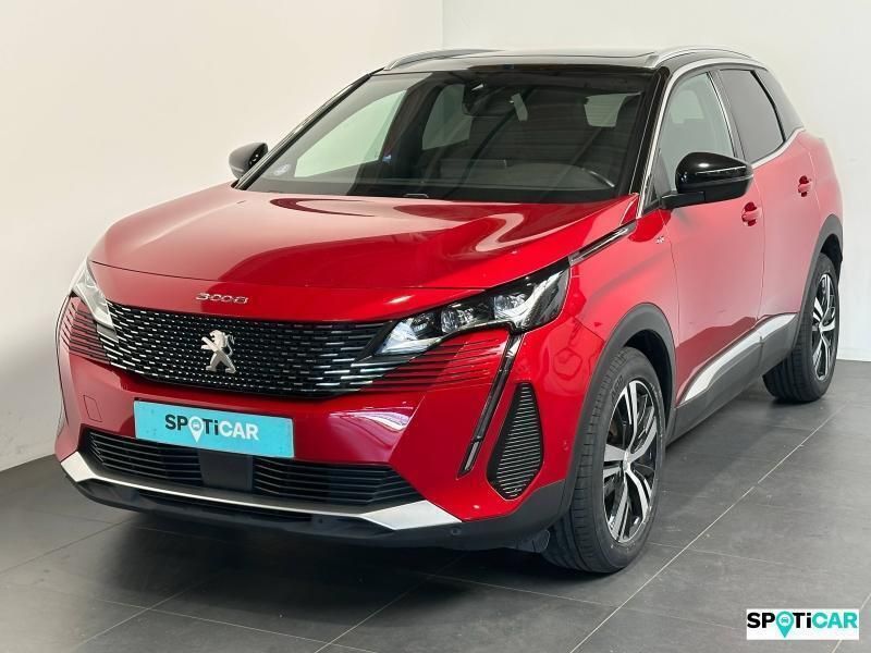 Rouge Utilisé 2021 Peugeot 3008 GT SUV | 24 990 € - Image 1/3