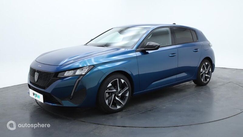 Bleu obsession (s) Utilisé 2024 Peugeot 308 Allure Berline | 24 580 € (Super prix) - Image 1/4