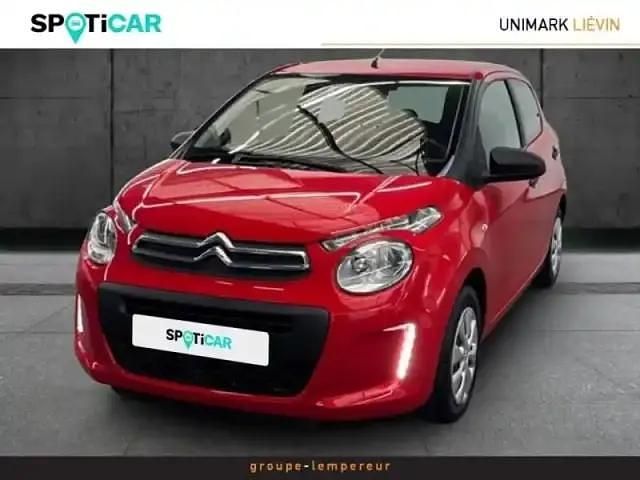 Rouge Occasion 2021 Citroën C1 Feel Citadine | 9 490 € (Prix assez cher) - Image 1/4