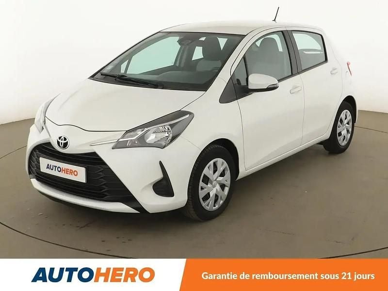 Blanc Occasion 2019 Toyota Yaris Citadine | 14 090 € (Bon prix) - Image 1/2