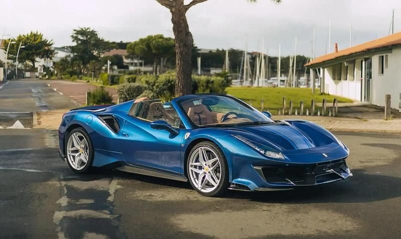 Bleu Utilisé 2020 Ferrari 488 Cabriolet | 650 000 € - Image 1/4