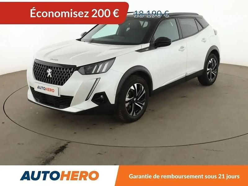 Blanc Occasion 2022 Peugeot 2008 GT SUV | 17 990 € (Prix juste) - Image 1/2