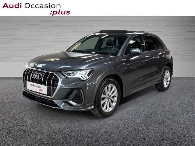 Gris daytona nacré Utilisé 2019 Audi Q3 S-Line SUV | 31 495 € (Prix juste) - Image 1/3