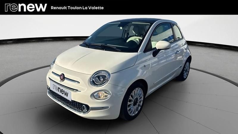 Blanc Utilisé 2020 Fiat 500 Lounge Citadine | 11 490 € (Prix juste) - Image 1/4