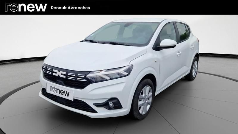 Blanc Utilisé 2023 Dacia Sandero Expression Citadine | 12 999 € (Bon prix) - Image 1/4