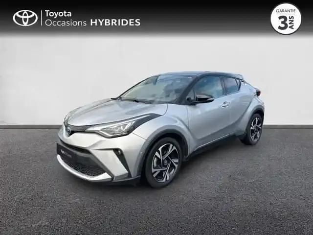 Gris minéral métallisé biton toit noir Occasion 2022 Toyota C-HR SUV | 25 990 € (Prix juste) - Image 1/4