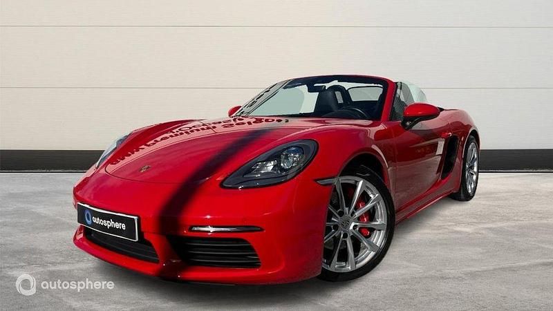 Rouge Occasion 2016 Porsche 718 Boxster Cabriolet | 63 900 € (Prix juste) - Image 1/4
