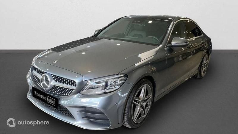 Gris Utilisé 2021 Mercedes C220 AMG line Berline | 35 990 € (Bon prix) - Image 1/4