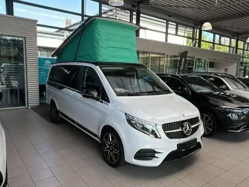 Blanc Utilisé 2021 Mercedes V300 Marco Polo Monospace | 77 000 € (Prix cher) - Image 1/4