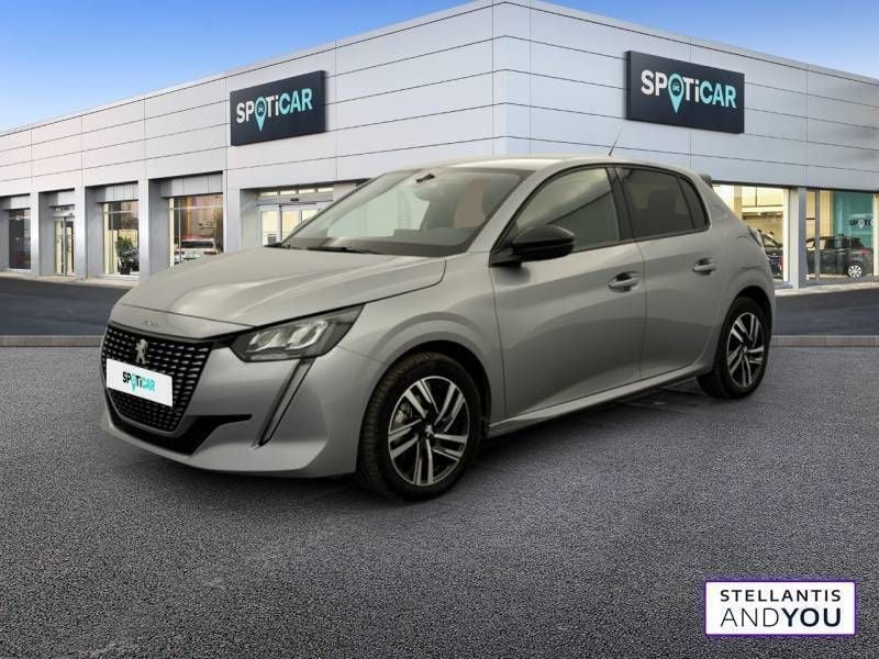 Gris Utilisé 2022 Peugeot 208 Allure Citadine | 14 690 € (Bon prix) - Image 1/3