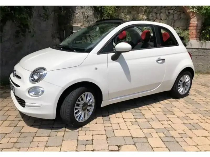 Blanc Utilisé 2017 Fiat 500C S Cabriolet | 12 490 € - Image 1/4