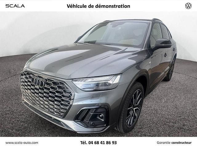 Gris daytona nacré Utilisé 2025 Audi Q5 Sportback Black Edition SUV | 66 990 € (Prix cher) - Image 1/4