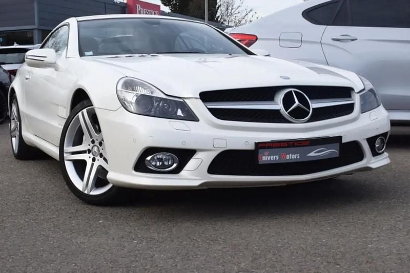 Occasion Mercedes SL350 320 ch (235 kW) 2009 Blanc Cabriolet