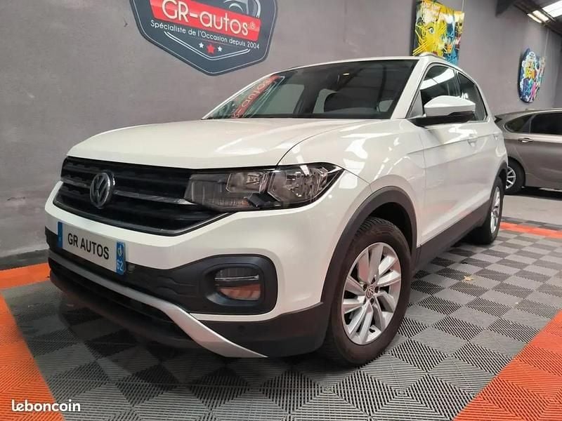 Blanc Utilisé 2020 VW T-Cross LOUNGE SUV | 15 500 € (Prix juste) - Image 1/4