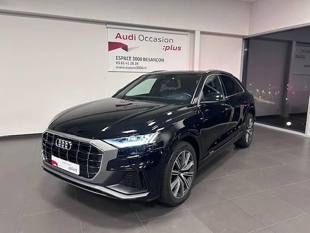 Noir mythe métallisé Utilisé 2022 Audi Q8 S-Line SUV | 65 970 € (Super prix) - Image 1/4