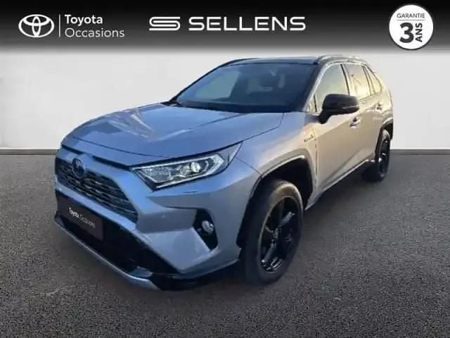 Gris Occasion 2020 Toyota RAV4 Hybrid SUV | 31 880 € (Prix juste) - Image 1/4