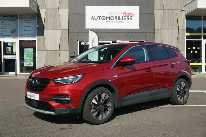 Rouge Utilisé 2020 Opel Grandland X Elite SUV | 19 490 € (Prix juste) - Image 1/4