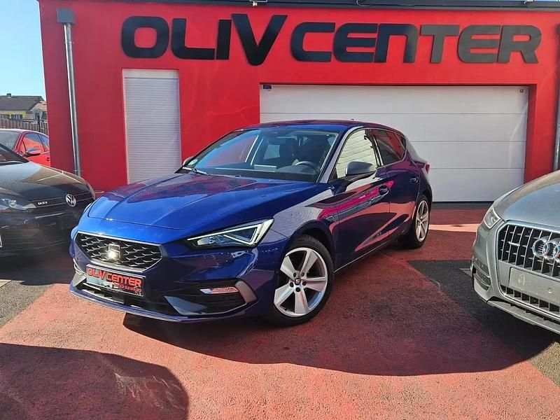 Bleu Utilisé 2020 Seat Leon FR Berline | 17 990 € (Prix juste) - Image 1/4