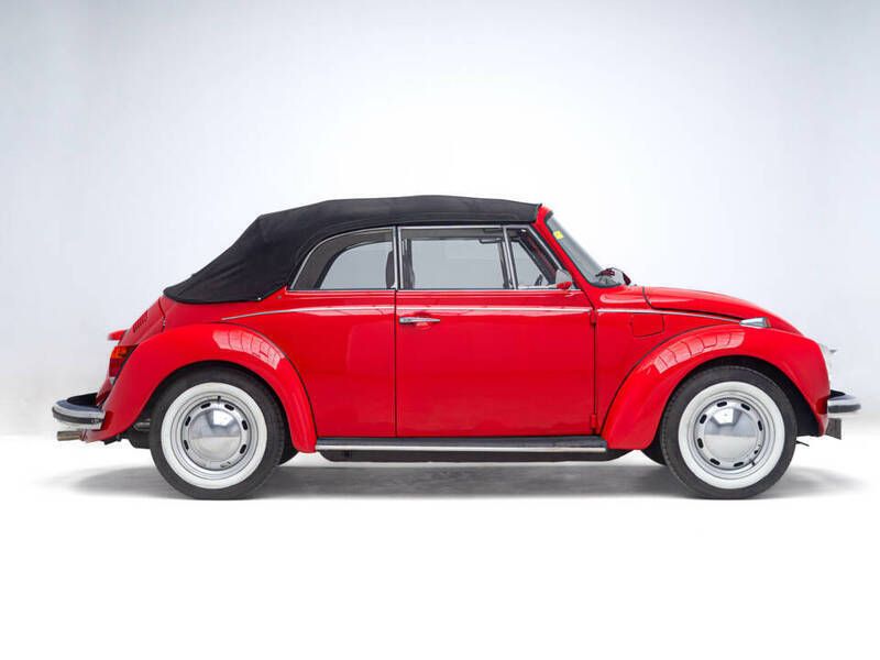 Occasion VW Käfer S 50 ch (36 kW) 1973 Rouge Cabriolet