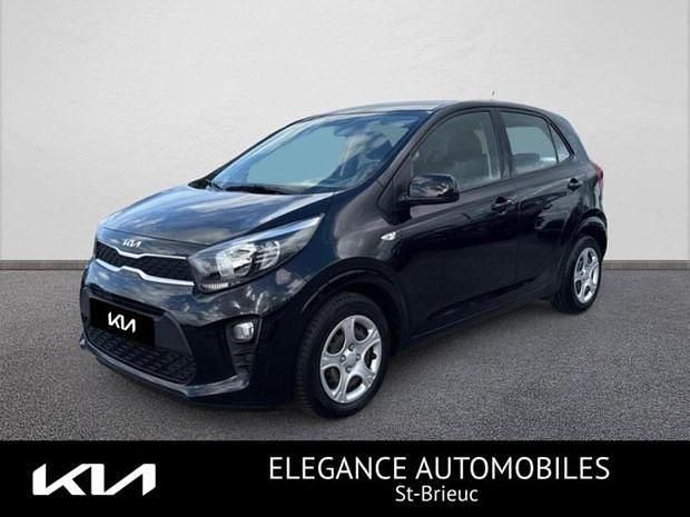 Noir Utilisé 2023 Kia Picanto Active Citadine | 10 890 € (Bon prix) - Image 1/4