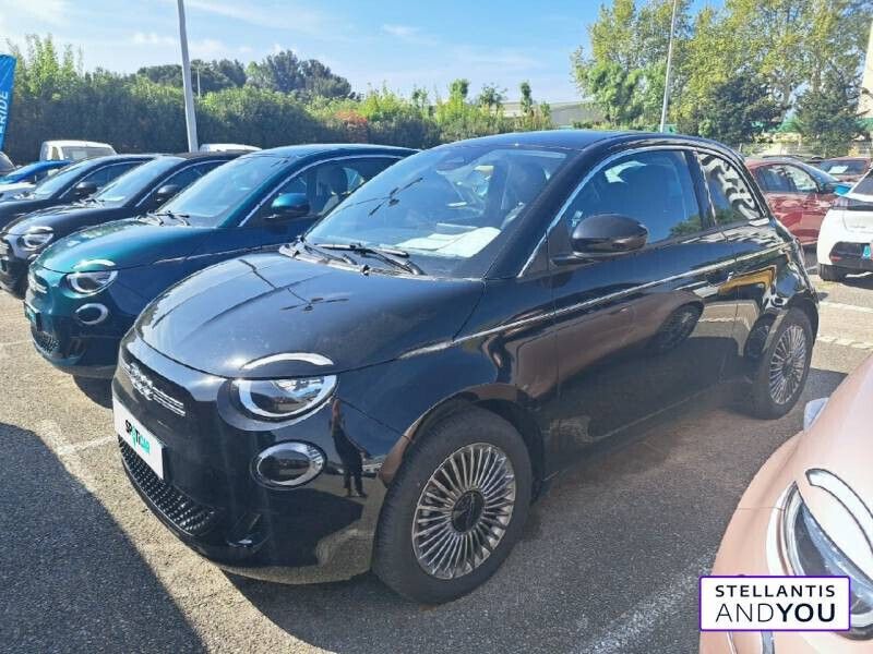 Occasion Fiat 500e 86 kW (118 ch) 2023 Noir Berline