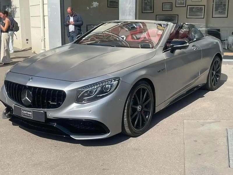Occasion Mercedes S63 AMG AMG 585 ch (430 kW) 2017 Gris Cabriolet
