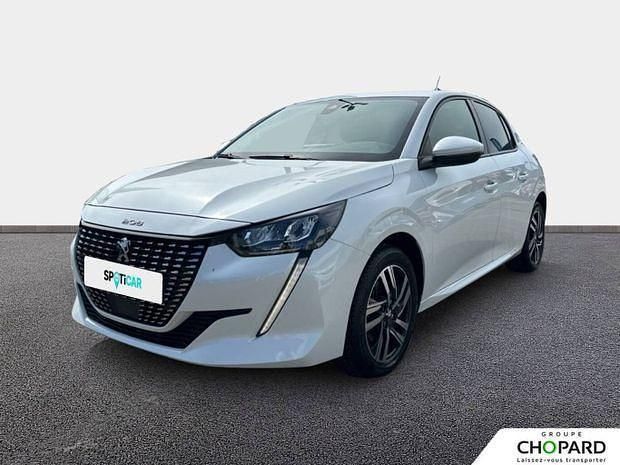 Blanc Utilisé 2021 Peugeot 208 Allure Citadine | 14 590 € (Prix juste) - Image 1/4
