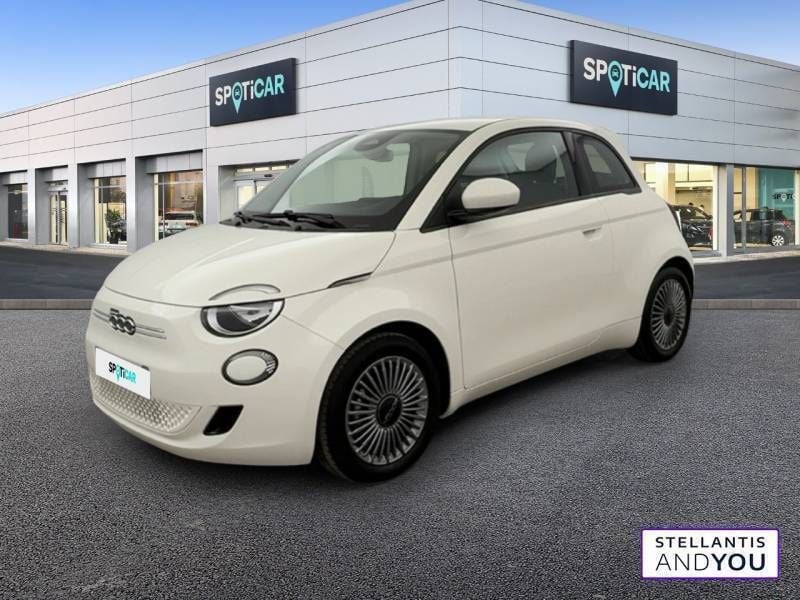 Blanc Utilisé 2023 Fiat 500e Berline | 14 490 € (Bon prix) - Image 1/4