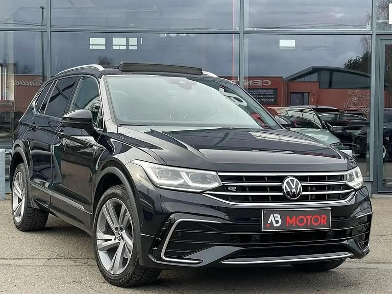 Noir Utilisé 2022 VW Tiguan Allspace R-line SUV | 36 990 € (Prix juste) - Image 1/4