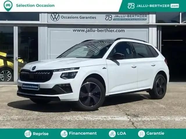 Blanc Utilisé 2024 Skoda Kamiq Monte Carlo SUV | 24 489 € (Prix juste) - Image 1/4