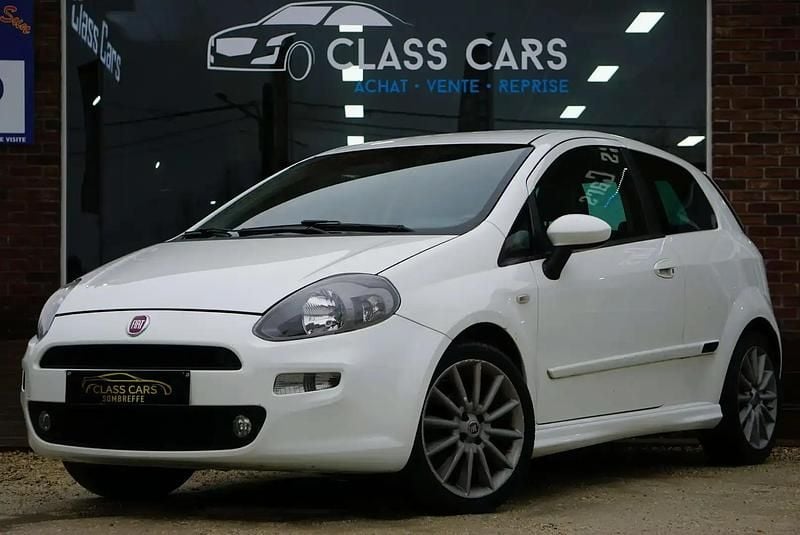Blanc Occasion 2013 Fiat Punto Berline | 4 990 € (Prix cher) - Image 1/4