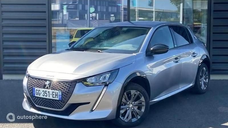 Gris Utilisé 2022 Peugeot e-208 Allure Citadine | 16 499 € (Prix juste) - Image 1/4