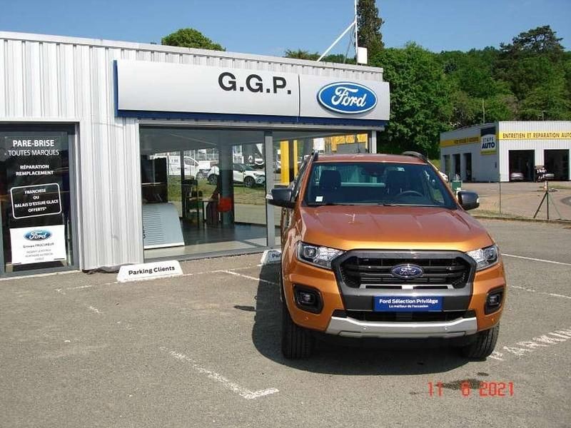 Occasion Ford Ranger Wildtrack 218 ch (160 kW) 2021 Orange Pick-up
