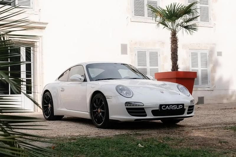 Blanc Utilisé 2009 Porsche 911 Carrera 4S Coupé | 77 900 € (Prix assez cher) - Image 1/4