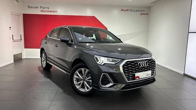 Gris daytona nacré Utilisé 2024 Audi Q3 Sportback S-Line SUV | 44 980 € - Image 1/4